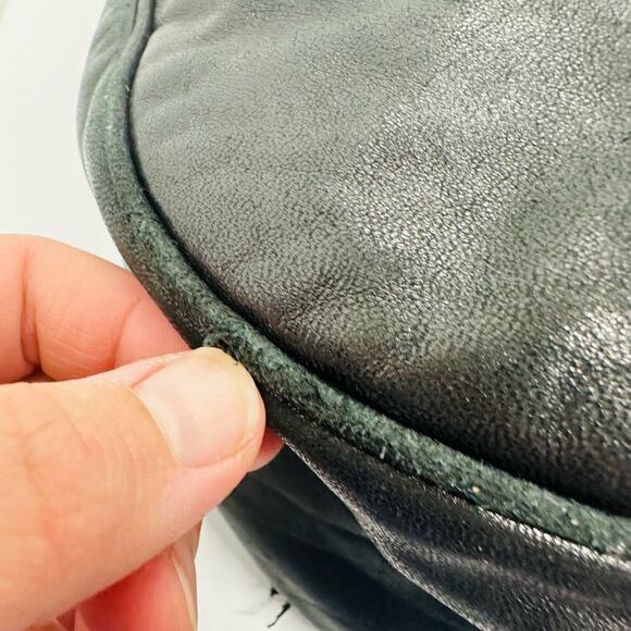 Michael Kors Black Soft Leather Morgan Hobo Gold Hardware Top Zip Bag - Picture 12 of 16